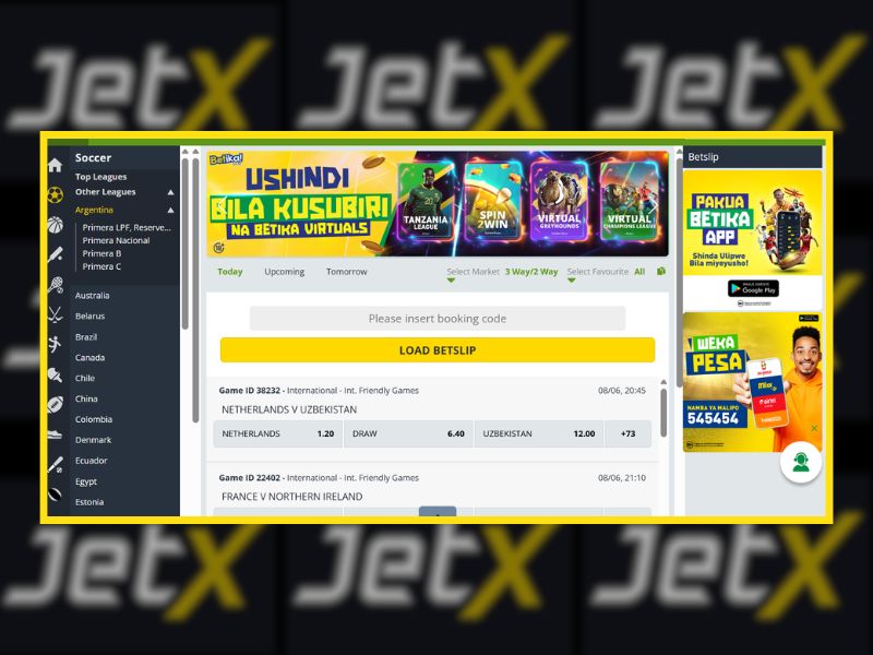 Le processus de vérification chez Betika Casino
