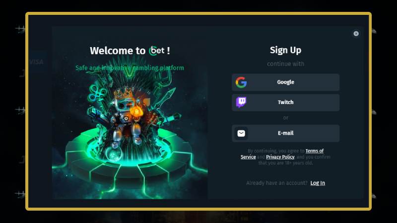 How to Register at Cbet Casino