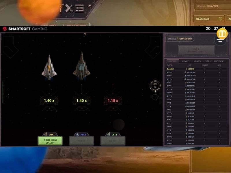 JetX3 Sonuçları