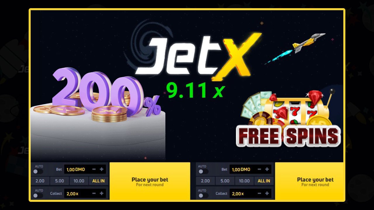 JetX için online casinolarda bonus türleri